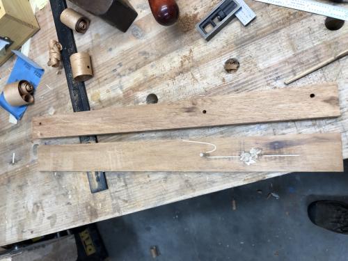 Bending the Stringing and Mounting the Stile Marquetry