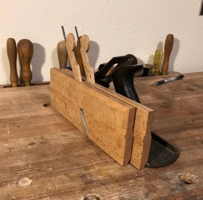 Traditional molding plane pair